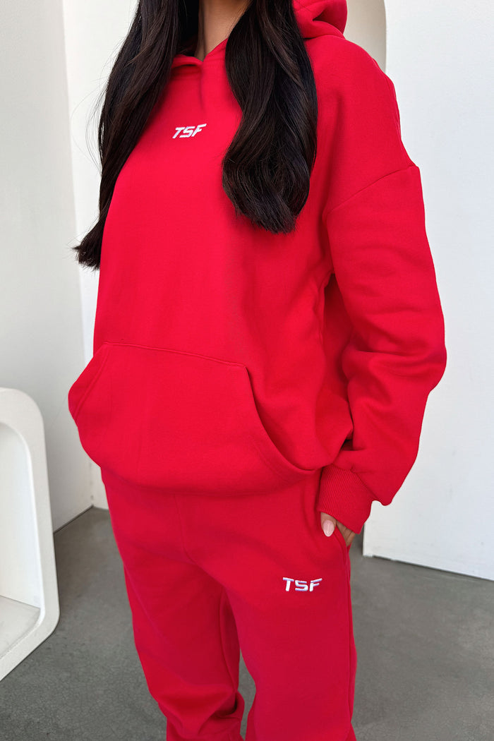 Kaztek Hoodie - Red