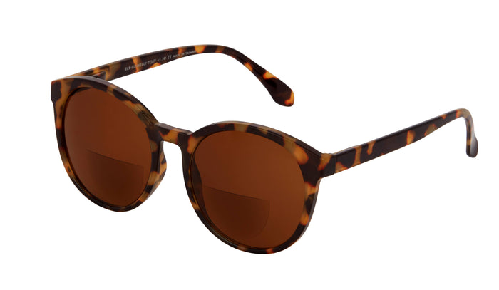 Keely Bifocal Sunglasses: Tan