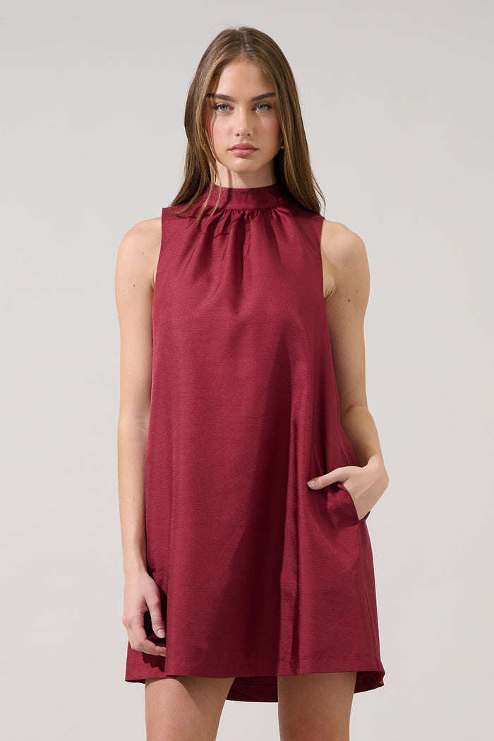 Keyla Trapeze Mini Dress