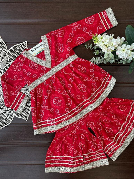 Laal Bandhej Fuljhadi Set
