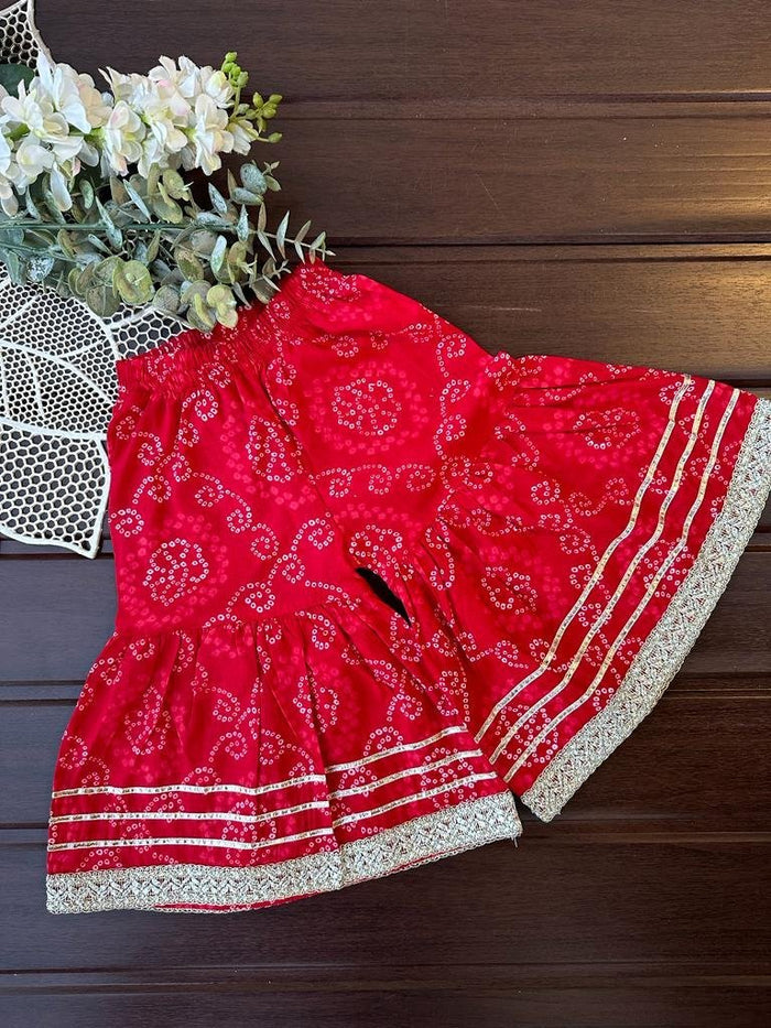 Laal Bandhej Fuljhadi Set