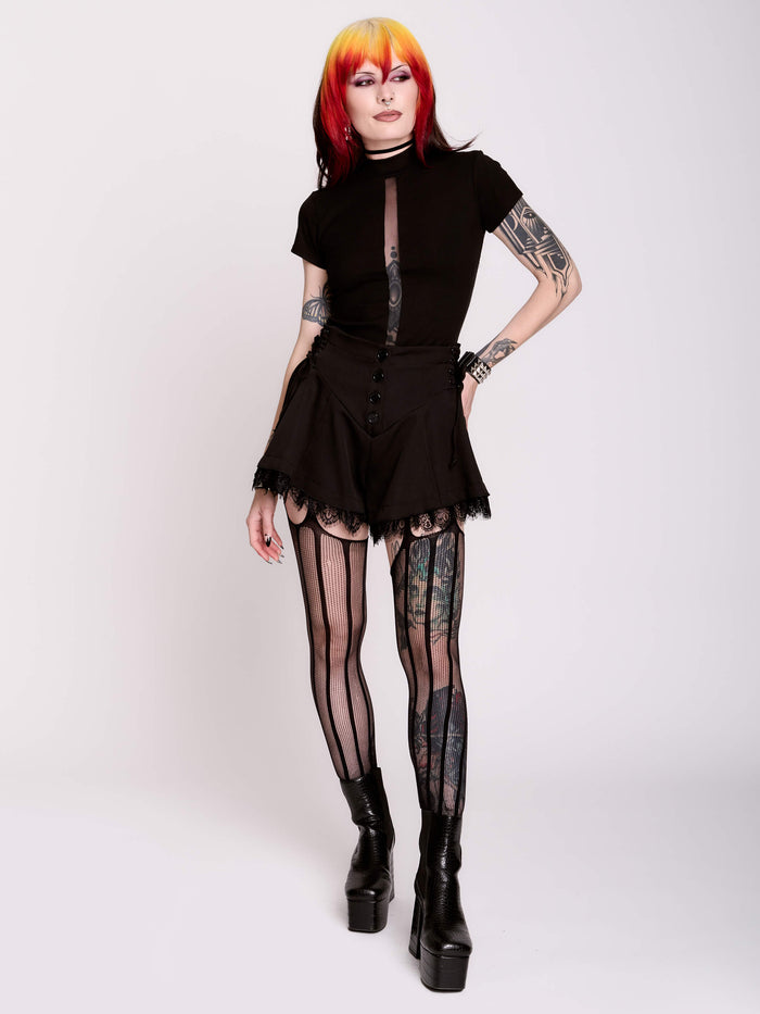 Lacey Tie Up Shorts