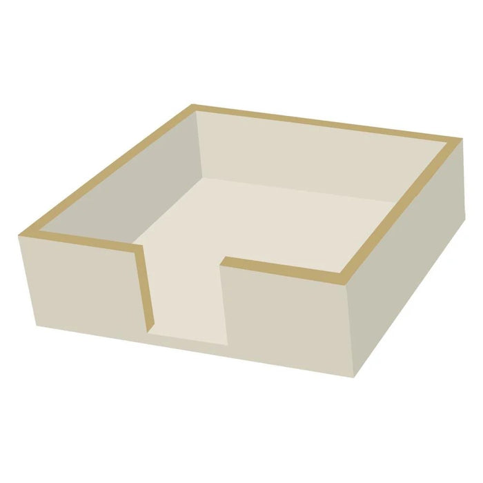 Lacquered Wood Beverage/Cocktail Napkin Holder