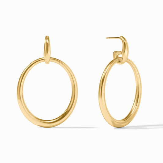 Laguna Doorknocker Earring