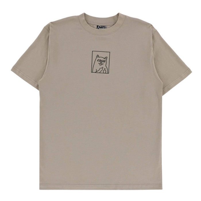 Lakai X RipnDip Lord Nermal T-Shirt Grey