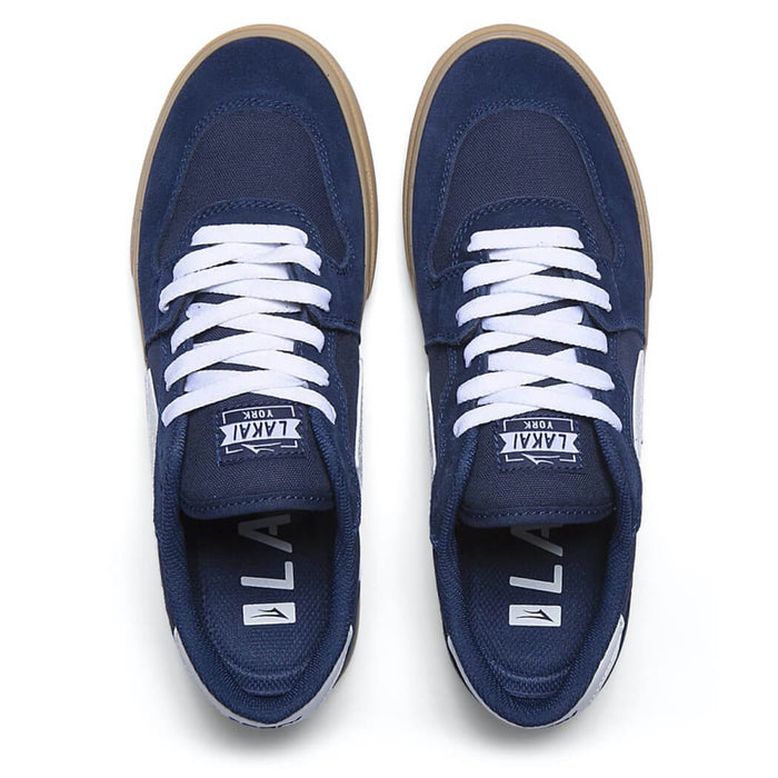 Lakai York Navy Gum Suede