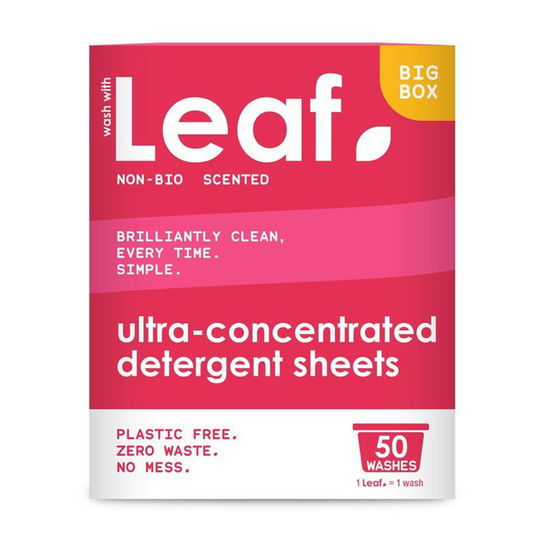 Leaf Non-Bio Detergent Sheets 50 Pack