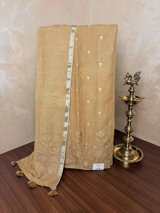 Linen Kurthi Set