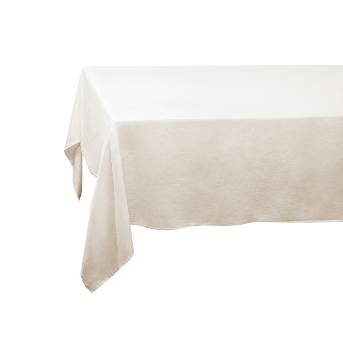 Linen Sateen Ecru Placemat, Set of 4