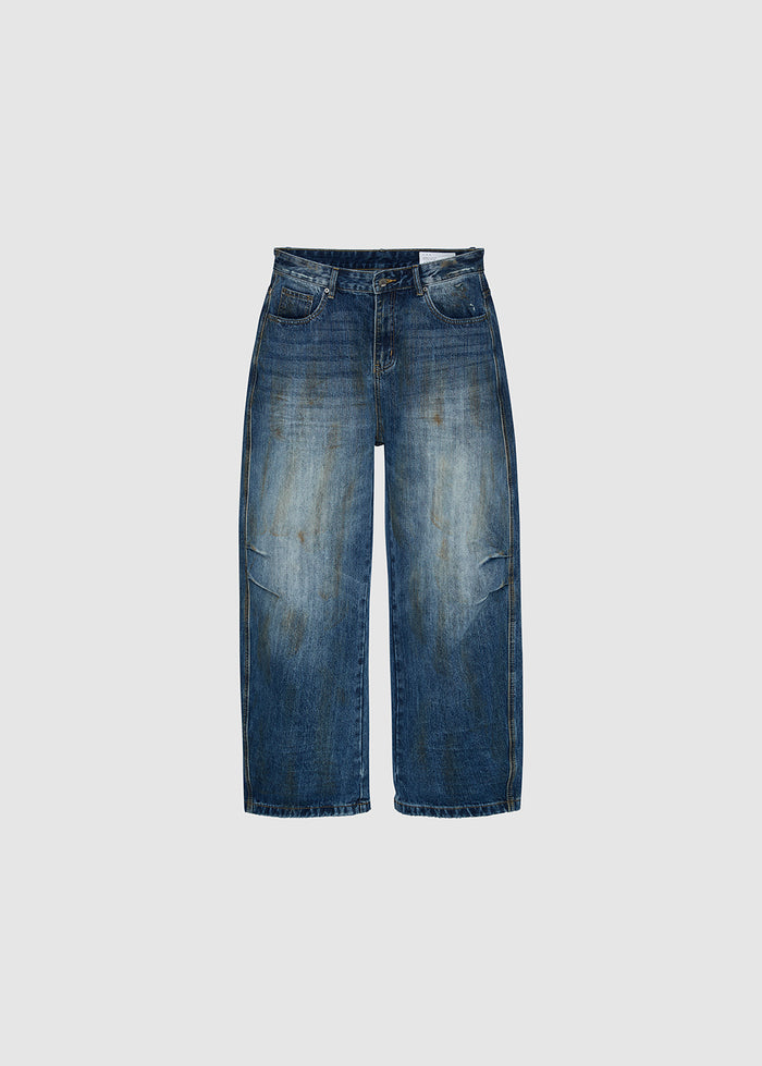 LOOSE WASHED JEANS