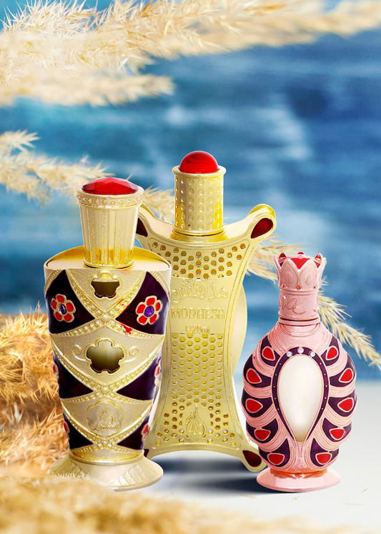 Luxurious Perfume Oil Set of 3 for Him - Khadlaj Perfumes