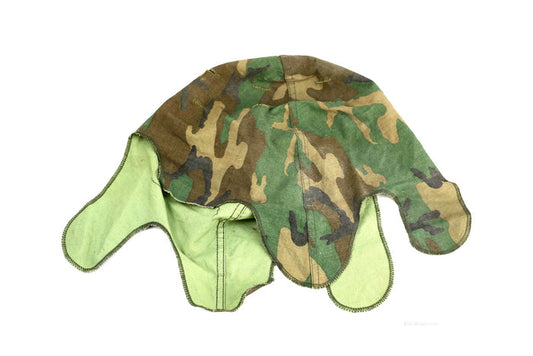 M1 Helmet Cover ERDL Camouflage USGI & Canadian Cold War Era