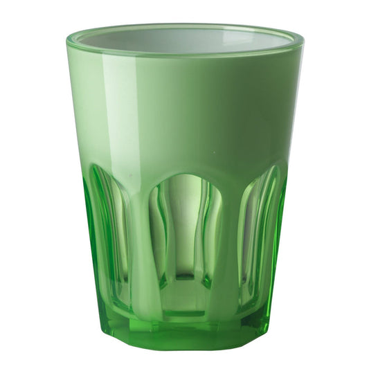 Mario Luca Giusti Water Glass Mario Luca Giusti Set of 6 Double Face Plastic Cups Green Brand
