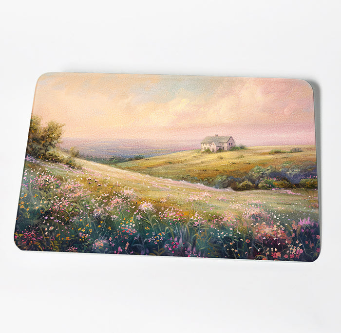 Meadow at Sunset Cutting Board