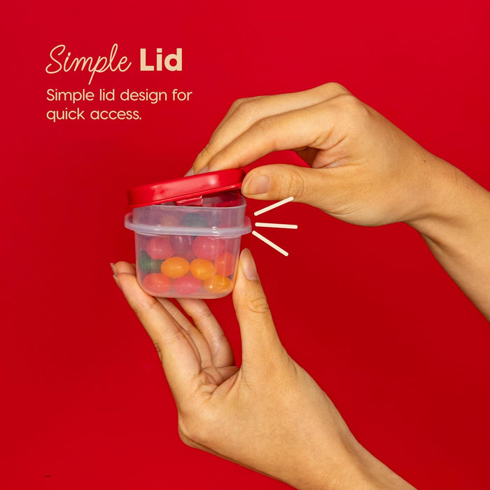 Meal Prep Containers 12/8/3 Oz Combo Set, 12 Food Storage Containers with Lids - IRIS USA