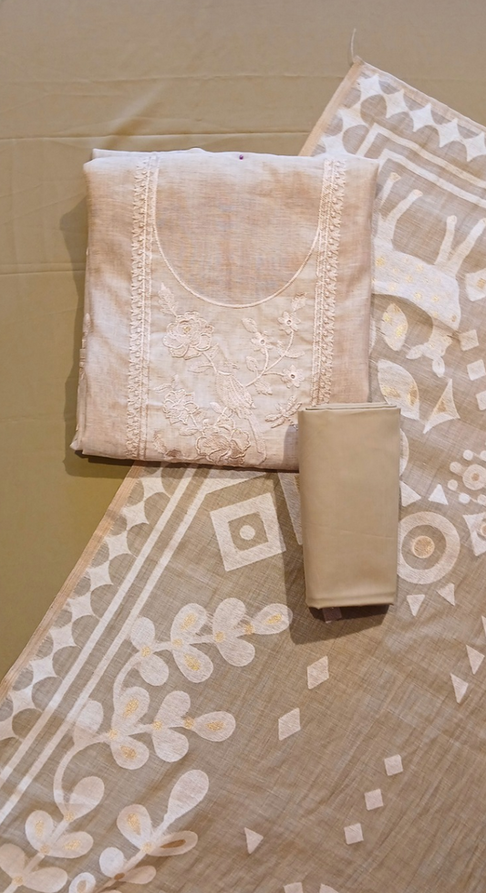 Meherbaan Noor Cotton Unstitched suit