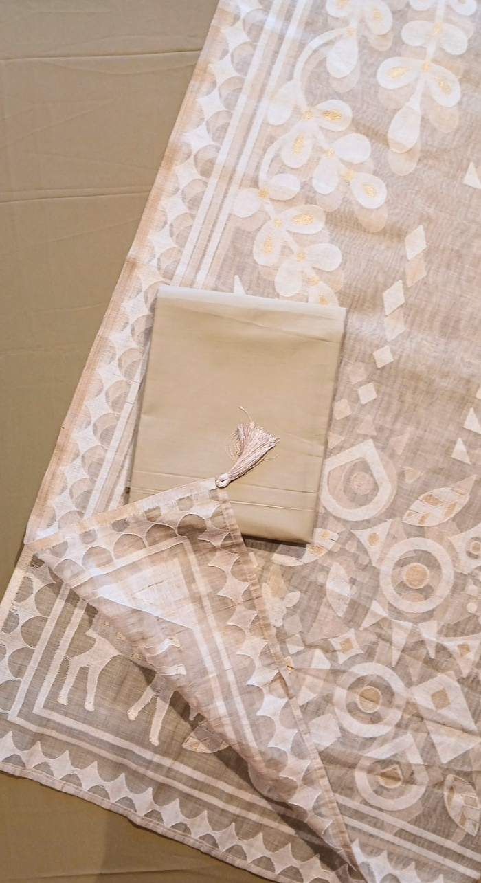 Meherbaan Noor Cotton Unstitched suit