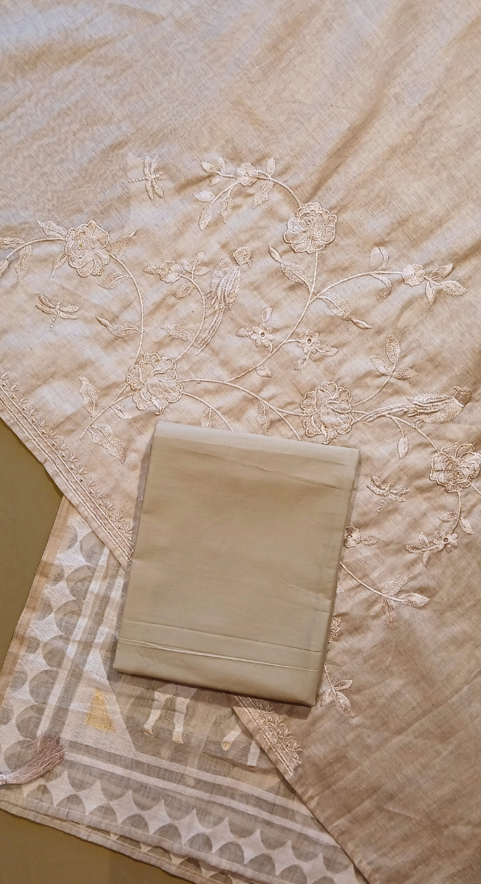 Meherbaan Noor Cotton Unstitched suit