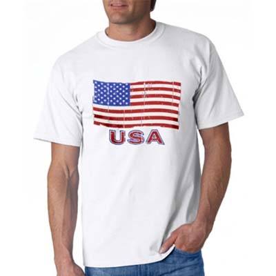 USA Waving Flag Mens T-Shirt - The Flag Shirt