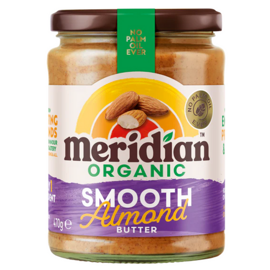 Meridian Organic Smooth Almond Butter 470g