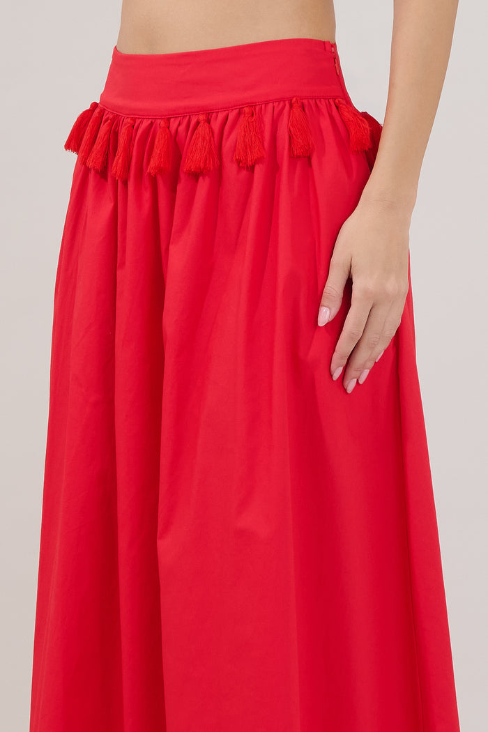 Merony Tassel Maxi Skirt