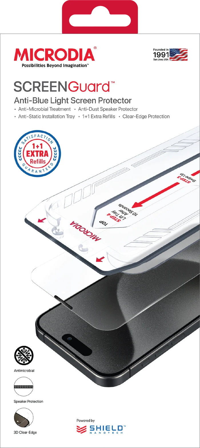 SCREENGuard Screen Guardian for IPhone 15 Series.