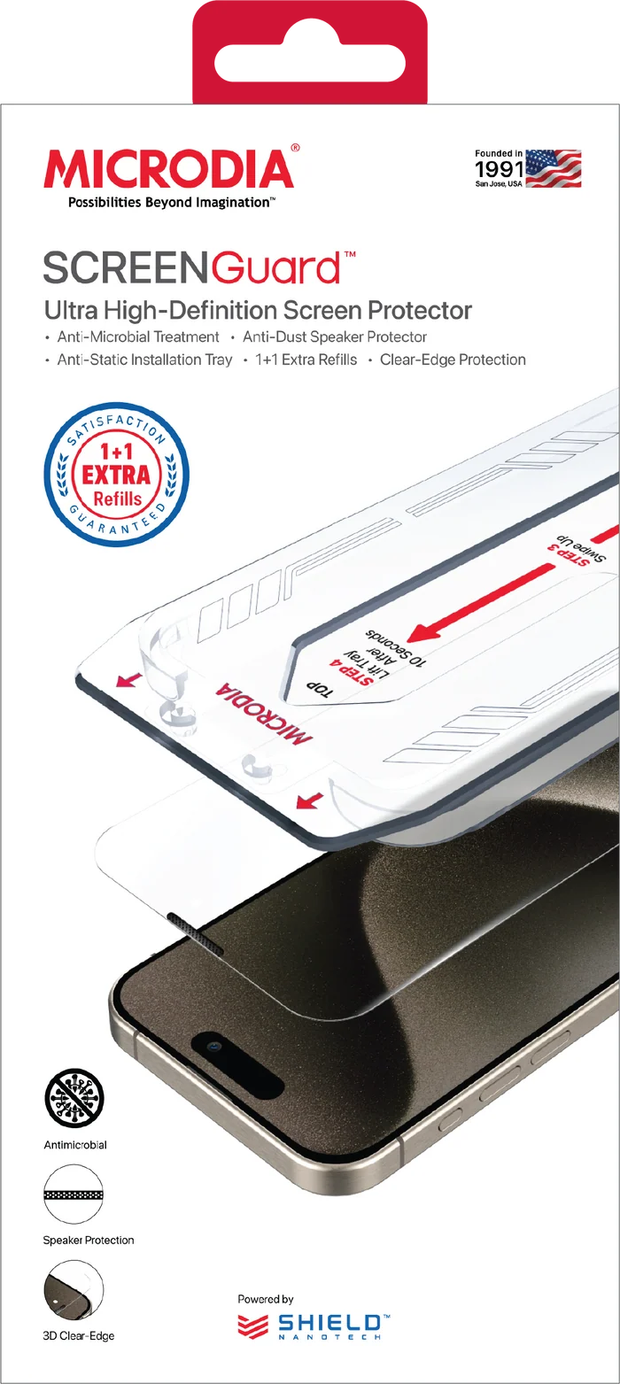 SCREENGuard Screen Guardian for IPhone 15 Series.