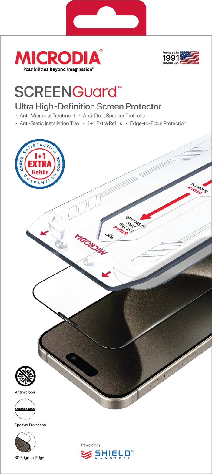 SCREENGuard Screen Guardian for IPhone 15 Series.