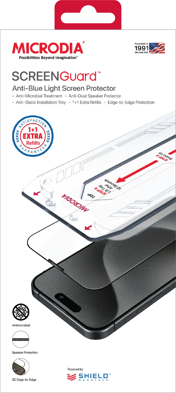 SCREENGuard Screen Guardian for IPhone 15 Series.