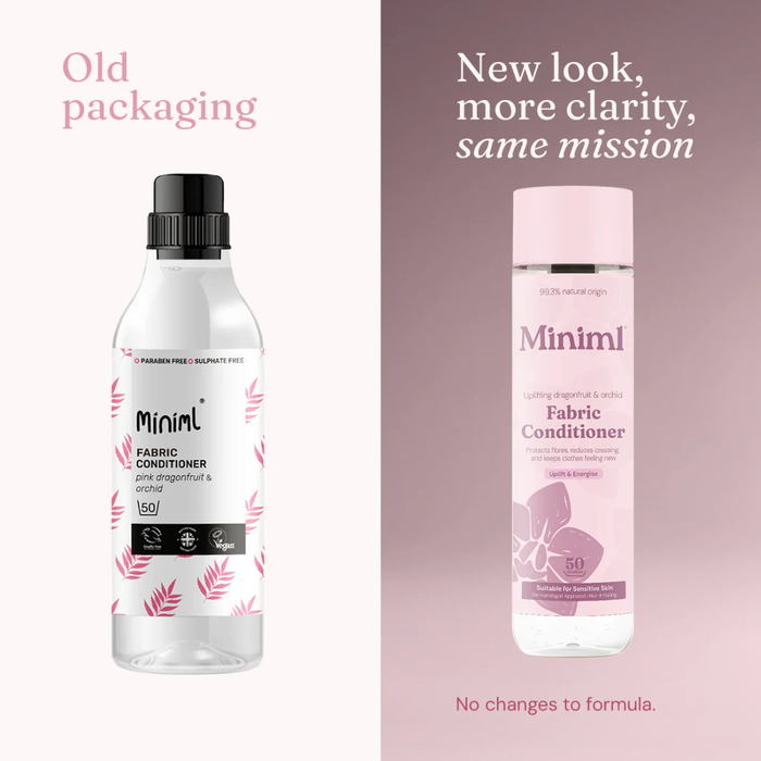 Miniml Fabric Conditioner Uplifting Pink Dragonfruit & Orchid 1L