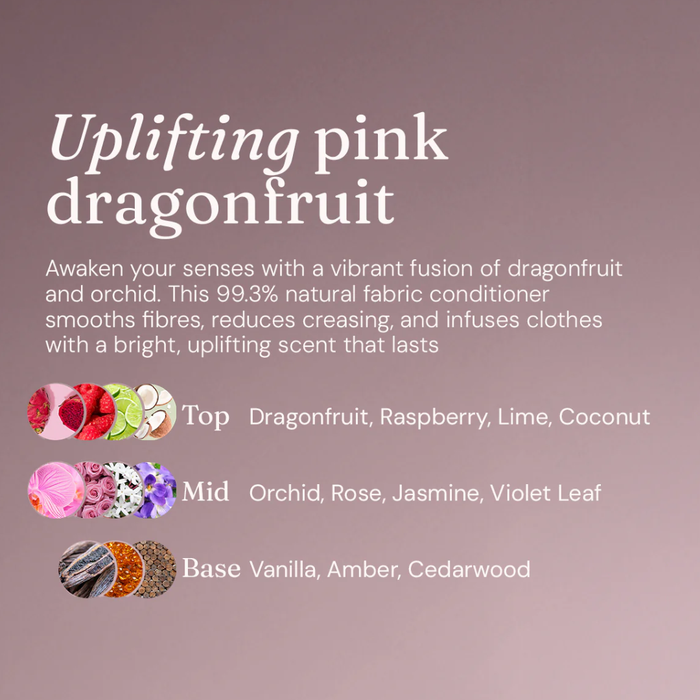 Miniml Fabric Conditioner Uplifting Pink Dragonfruit & Orchid 1L
