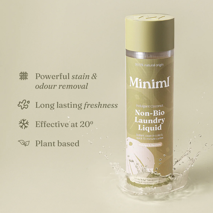 Miniml Laundry Liquid Indulgent Coconut 1L
