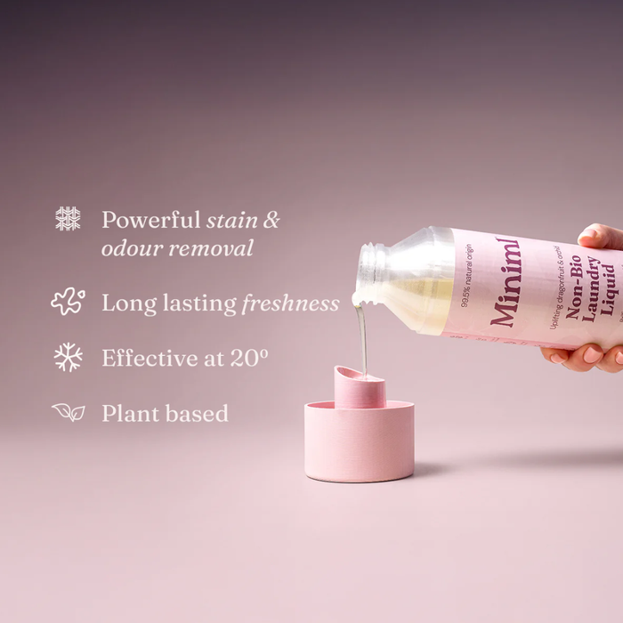 Miniml Laundry Liquid Uplifting Pink Dragonfruit & Orchid 1L
