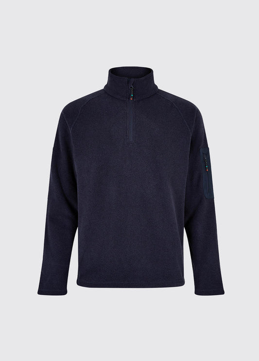 Monaco Ladies Quarter-zip Fleece - Navy