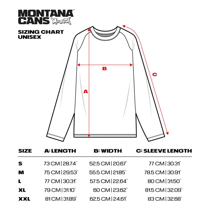 Montana Cans Zigzag Longsleeve Black