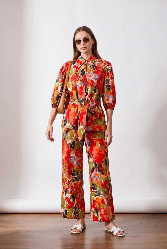 Mystic Garden Cotton Co-ord Set