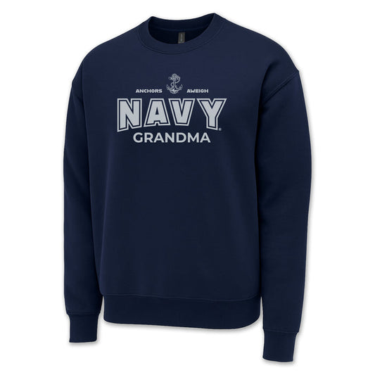 Navy Grandma Crewneck (Navy)