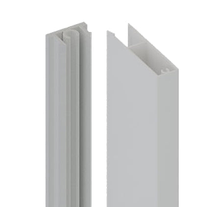 Nexia 65x16mm Aluminium BATTEN EXTRUSION AND CLIP - White - Image 1