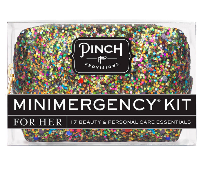 *Olive Multi Glitter Minimergency Kit