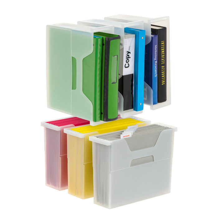 Open Lid File Box - IRIS USA