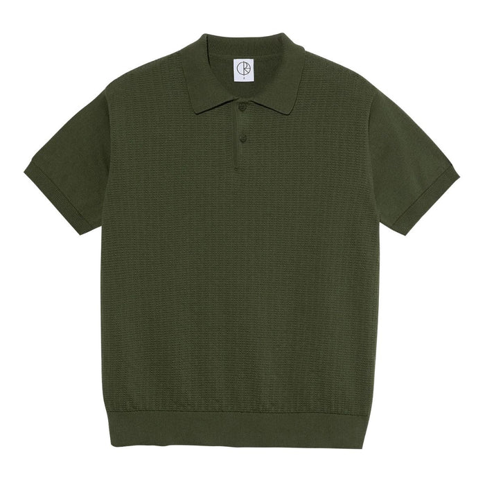 Polar Skate Co. Miles Polo Shirt Dark Olive