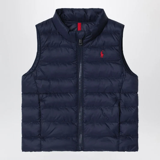 Polo Ralph Lauren - Navy blue P-Layer quilted vest Brand Apparel & Accessories > Clothing > Outerwear > Vests 3