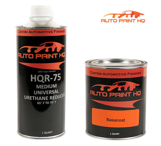 Porsche M8Y Mahogany Pearl Basecoat With Reducer Quart (Basecoat Only)