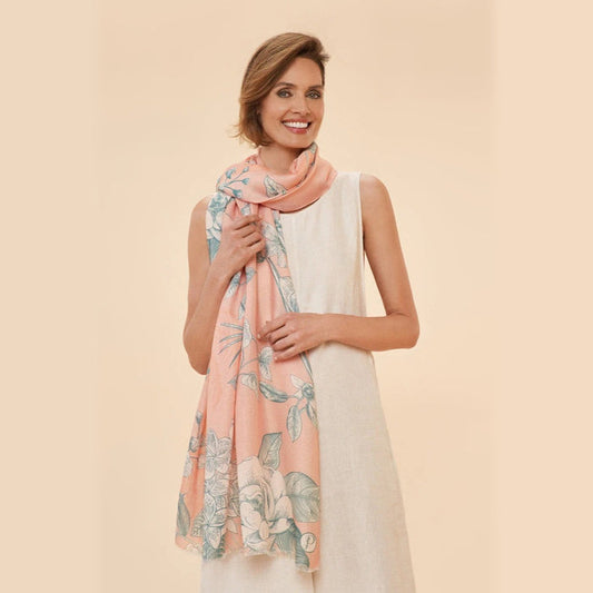 Powder Printed Jungle Scarf