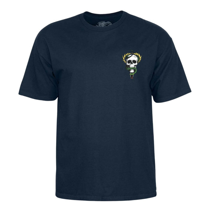 Powell Peralta MC Gill Skull & Snake T-Shirt Navy