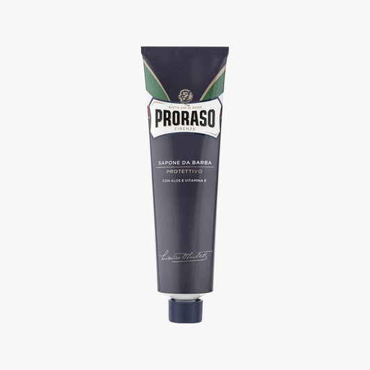 PRORASO SHAVING CREAM BLUE PROTECTIVE TUBE 150ML (5.2oz)