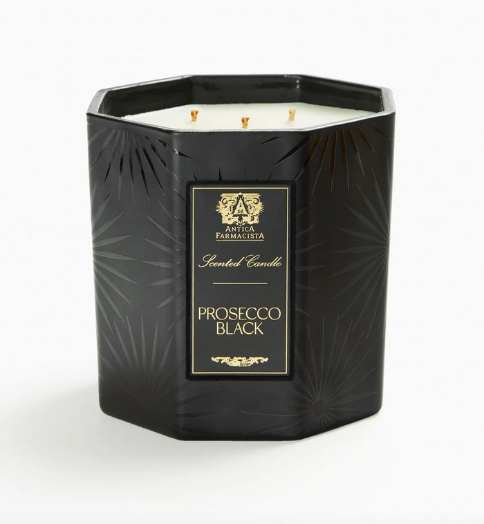 Prosecco Black 3 Wick Candle