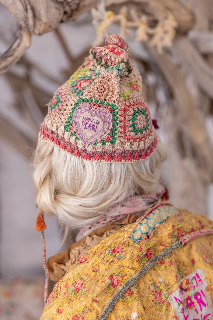 Quiltwork Brux Trapper Hat Magnolia Pearl Clothing