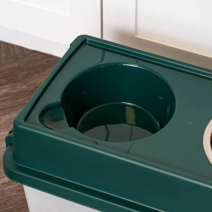 Remington Elevated Feeder with Airtight Storage - Medium - IRIS USA