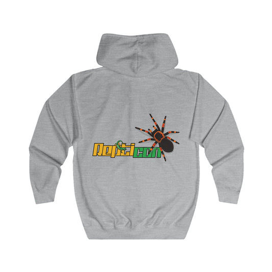 Repticon Unisex Full Zip Hoodie w/ Tarantula